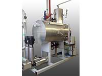 Feed water degassing system